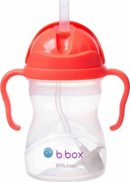 Fotoja e Biberon për fëmijë B.Box Innovative Watermelon, 240 ml, e kuqe