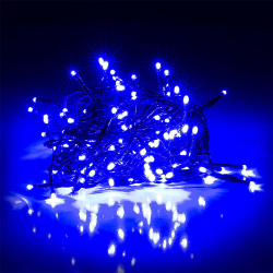 Fotoja e Drita Retlux 150 LED, IP 44, 6 W, 30 m, të kaltra