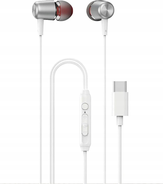 Fotoja e Kufje Dudao X1PROT In-Ear, USB-C, 1.2m, të bardha