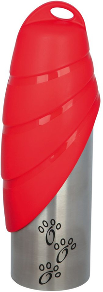 Fotoja e Shishe me tas për qen Trixie, 750 ml, e kuqe