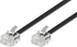 Fotoja e Kabllo rrjeti MicroConnect RJ-11/RJ-11, 10m, e zezë, Picture 1
