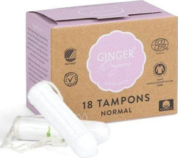 Fotoja e Tampona Ginger Organics, 18 copë