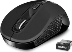 Fotoja e Maus me wireless Sven RX-575SW, 1600 DPI, i zi