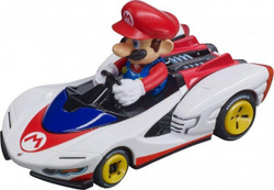 Fotoja e Makinë lodër Carrera GO !!! Nintendo Mario Kart P-Wing Mario (20064182), e bardhë/e kuqe