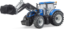Fotoja e Lodër ekskavatorë Bruder New Holland T7.315, i kaltër