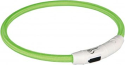 Fotoja e Çafore ndriquese për qen Trixie USB, L–XL: 65 cm, e gjelbër