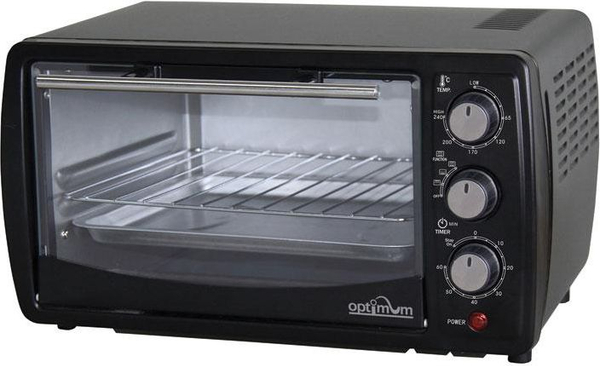 Fotoja e Mini furrë Optimum PK-1200, 1200 W, 12 L, e zezë