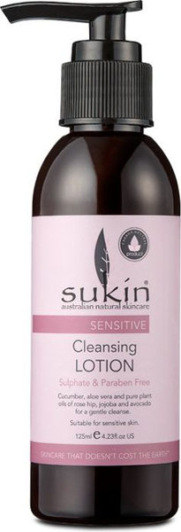 Fotoja e Qumësht pastrues për lëkurë Sukin, 125 ml