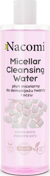 Fotoja e Ujë micellar për heqjen e grimit Nacomi, 400 ml