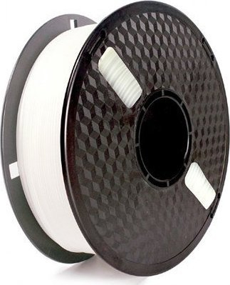 Fotoja e Filament për printer 3D Gembird, PLA-Flexible, 1.75mm, 1kg, i bardhë