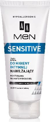Fotoja e Xhel pastrues për higjienë intime AA Sensitive Moisturizing, për meshkuj, 200ml