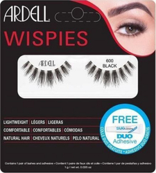 Fotoja e Qerpikë artificial Ardell Wispies 600, të zi