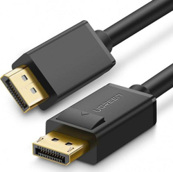 Fotoja e Kabllo Ugreen DisplayPort - DisplayPort (UGR336BLK), 3m, e zezë