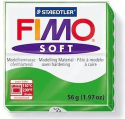 Fotoja e Plastelin Staedtler Fimo Soft 56g 53, e gjelbër