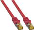 Fotoja e Kabllo rrjeti EFB Patchcord S/FTP, Cat.6A, LSZH, Cat.7, 20m, e kuqe, Picture 1