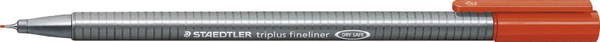 Fotoja e Stilolaps Staedtler Fineliner, 0.3mm, i kuq