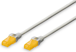 Fotoja e Kabllo rrjeti Digitus Patchcord RJ45 U/UTP, Cat 6A, 3m, e hirtë