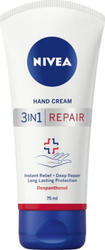 Fotoja e Krem për duar NIVEA 3in1 Repair Rebuilding, 75 ml