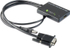 Fotoja e Përshtatës AV Techly D-Sub (VGA) - HDMI + USB-A, i zi, Picture 1