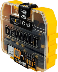 Fotoja e Set bita Dewalt, 1/4" PZ2, 25mm, 25 copë
