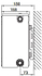 Fotoja e Radiator Caradon Compact C33, 900 x 500mm, i bardhë, Picture 2