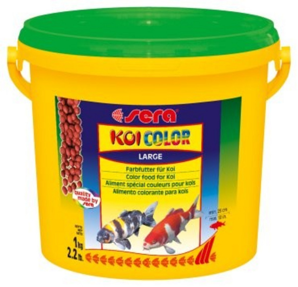 Fotoja e Ushqim Sera Koi Color Large, për peshqi akuariumi, 3000 ml