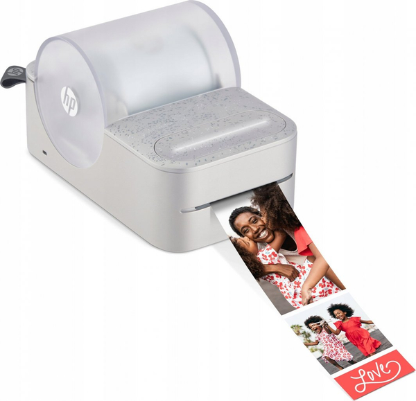 Fotoja e Printer portativ HP Sprocket Panorama, i bardhë