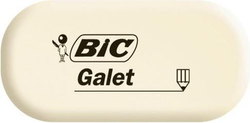 Fotoja e Gomë Bic Galet, 58 x 28 x 13 mm, e bardhë