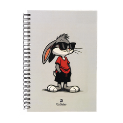 Fotoja e Fletore A5 Prograf Bugs Bunny, me spirale me vija