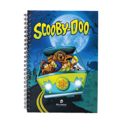 Fotoja e Fletore A5 Prograf Scooby Doo, me spirale me vija