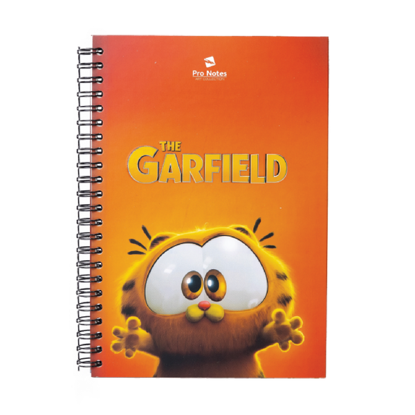 Fotoja e Fletore A5 Prograf Garfield, me spirale me katror