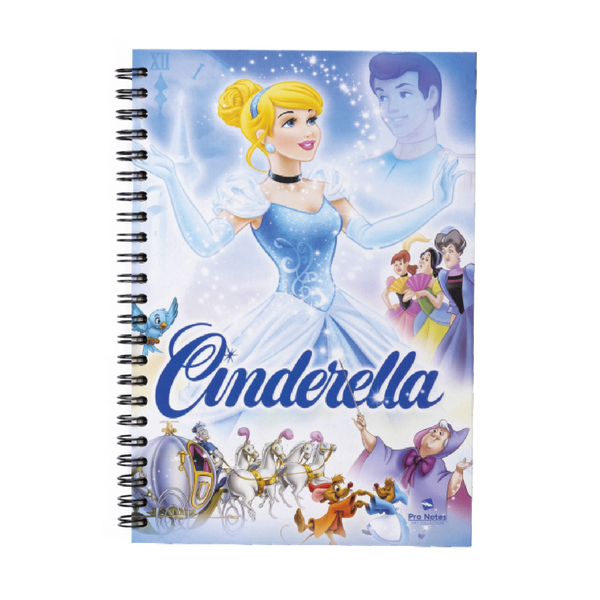 Fotoja e Fletore A5 Prograf Cinderella, me spirale me katror