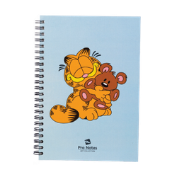 Fotoja e Fletore A5 Prograf Garfield & Teddy, me spirale me vija