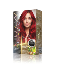 Fotoja e Ngjyrë për flokë Maxx Deluxe B.Expert, 5.65 Pomegrenate Red, 50ml