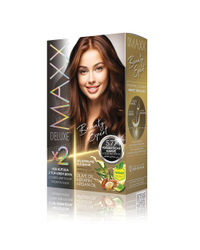 Fotoja e Ngjyrë për flokë Maxx Deluxe B.Expert, 5.77 Intense Hot Coffee, 50ml