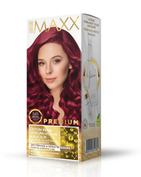 Fotoja e Ngjyrë për flokë Maxx Deluxe Premium, 5.65 Pomegranate Red, 50ml