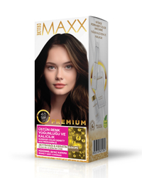 Fotoja e Ngjyrë për flokë Maxx Deluxe Premium, 4.0 Brown, 50ml