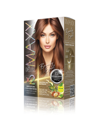 Fotoja e Ngjyrë për flokë Maxx Deluxe B.Expert, 7.7  Caramel Blonde, 50ml