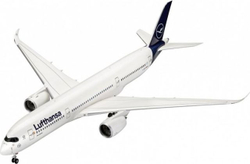 Fotoja e Aeroplan lodër Revell model Airbus A350-900 Lufthansa, i bardhë