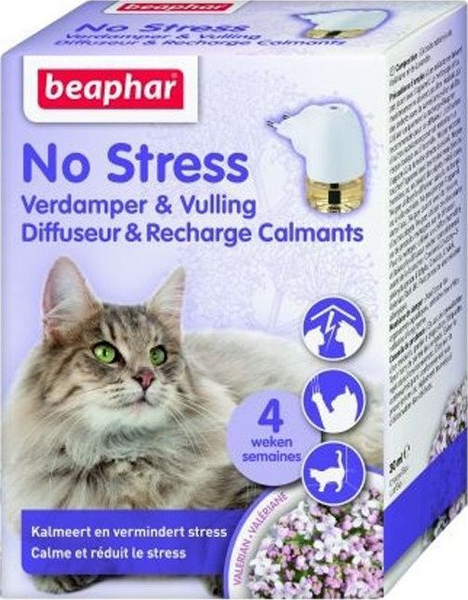 Fotoja e Aromatizues qetësues për mace Beaphar No Stress, 30 ml