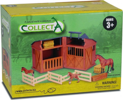 Fotoja e Figurë Collecta Stallë me aksesorë, +3 vjeç