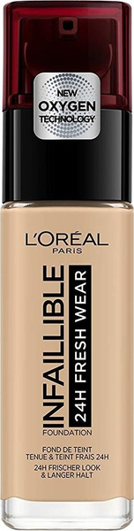 Fotoja e Krem pudër L'Oreal Paris Infaillible 24H Fresh Wear, 120 Vanilla, 30 ml