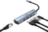 Fotoja e USB Hub Genius USB-C me 3 USB-A / USB-C / RJ-45, i hirtë, Picture 2