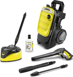 Fotoja e Pastrues me presion Karcher K 7 Compact Home, 600 l/h, 180 bar, i verdhë/ zi