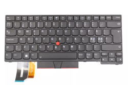 Fotoja e Tastierë zëvendësuese për laptop Lenovo CMFL-CS20 BK-BL SRX Nordic