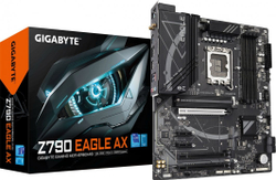 Fotoja e Pllakë amë Gigabyte Z790 EAGLE AX, Intel Z790, Socket 1700, 4 slota, Bluetooth, Wi-Fi 6, ATX