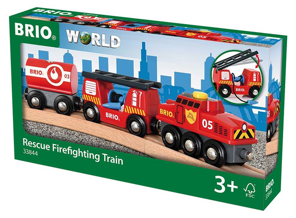 Fotoja e Tren lodër Brio Fire Department, +3 vjeç