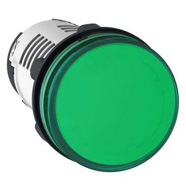 Fotoja e Kokë sinjalizuese Schneider Electric, LED, 230 V, IP54, e gjelbër