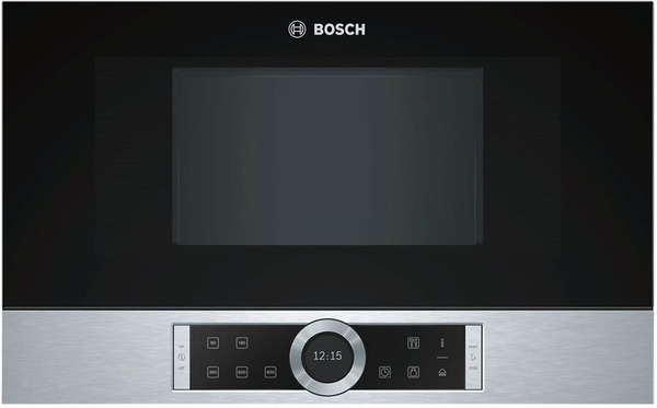 Fotoja e Furrë mikrovalë Bosch BFL634GS1, 900W, e argjendtë