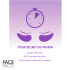 Fotoja e Face Facts Gel Eye Patches - Pako me 4 Çiftë, Target Dark Circles, Picture 2